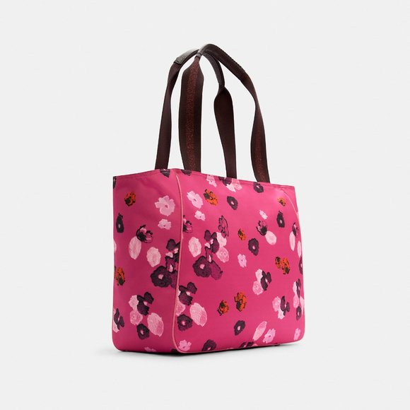 Coach Court Tote halftone floral - Picture 3 of 4